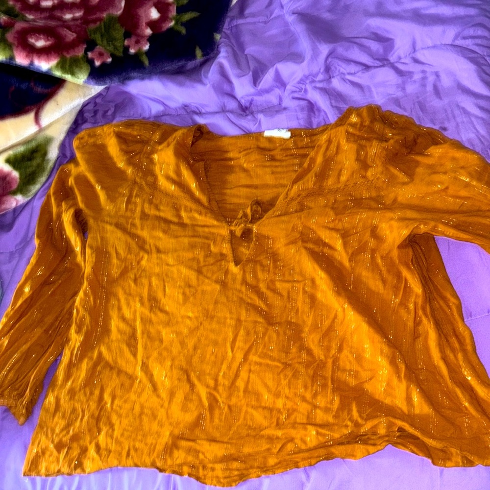 Long sleeve blouse